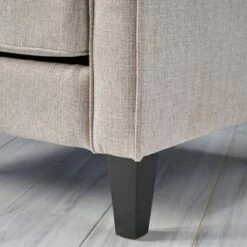 Beeman Contemporary Club Chair - Christopher Knight Home Gray -Living Room Chairs store unnamed file 10914