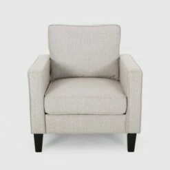 Beeman Contemporary Club Chair - Christopher Knight Home Gray -Living Room Chairs store unnamed file 10915