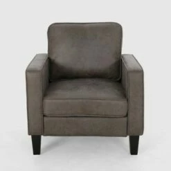 Beeman Contemporary Club Chair - Christopher Knight Home Gray -Living Room Chairs store unnamed file 10918
