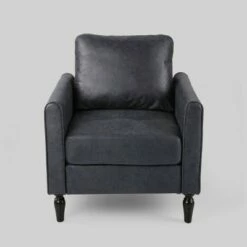 Blithewood Contemporary Club Chair - Christopher Knight Home Navy Blue -Living Room Chairs store unnamed file 10925