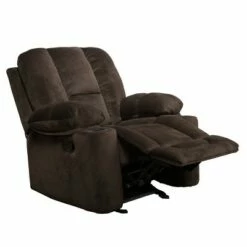 Gannon Glider Recliner Club Chair - Christopher Knight Home Latte -Living Room Chairs store unnamed file 11004