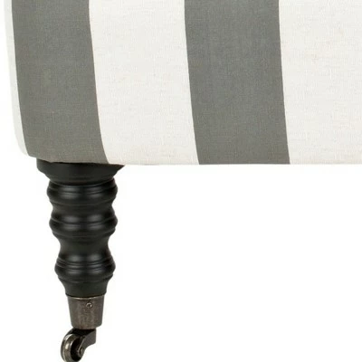 Homer Arm Chair - Blue/White - Safavieh 6 Homer Arm Chair - Blue/White - Safavieh - Image 4