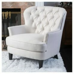 Tafton Tufted Club Chair - Christopher Knight Home Navy