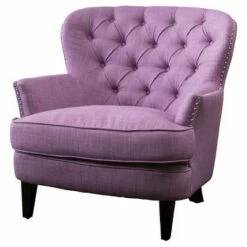 Tafton Tufted Club Chair - Christopher Knight Home Navy -Living Room Chairs store unnamed file 11032