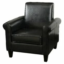 Freemont Club Chair - Christopher Knight Home Brown -Living Room Chairs store unnamed file 11040