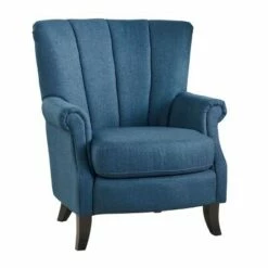 Izara Club Chair - Christopher Knight Home Navy -Living Room Chairs store unnamed file 11052