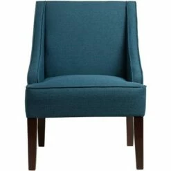 Elm Lane Dixon Blue Fabric Swoop Arm Chair 13 Elm Lane Dixon Blue Fabric Swoop Arm Chair -Living Room Chairs store unnamed file 11099