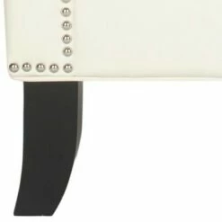 Daniel Club Chair Silver Nail Heads - Off-White - Safavieh -Living Room Chairs store unnamed file 11105