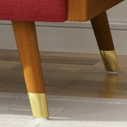 Frankie Mid Century Modern Club Chair Red - Christopher Knight Home -Living Room Chairs store unnamed file 11109