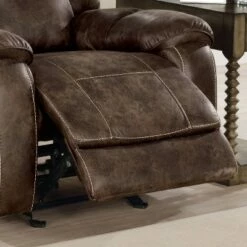 Dennington Glider Recliner Chair Dark Brown - HOMES: Inside + Out 9 Dennington Glider Recliner Chair Dark Brown - HOMES: Inside + Out -Living Room Chairs store unnamed file 1113