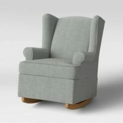 Baby Relax Brennan Wingback Convertible Rocker Gray 18 Baby Relax Brennan Wingback Convertible Rocker Gray -Living Room Chairs store unnamed file 11133