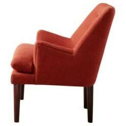 Madison Park Faith Mid-Century Upholstered Accent Chair Sand -Living Room Chairs store unnamed file 11144