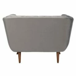 Onyx Mid-Century Tufted Club Chair Dark Gray - Safavieh -Living Room Chairs store unnamed file 11155