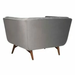 Onyx Mid-Century Tufted Club Chair Dark Gray - Safavieh -Living Room Chairs store unnamed file 11156