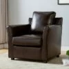 Cabico Upholstered Accent Chair Brown - miBasics -Living Room Chairs store unnamed file 11173