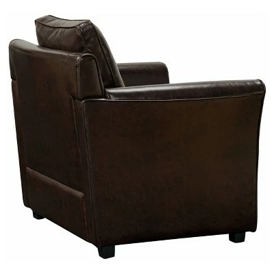 Cabico Upholstered Accent Chair Brown - miBasics 5 Cabico Upholstered Accent Chair Brown - miBasics - Image 3