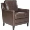 Buckler Club Chair w/ Nail Heads - Safavieh 1 Buckler Club Chair w/ Nail Heads - Safavieh -Living Room Chairs store unnamed file 11206