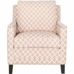 Buckler Club Chair w/ Nail Heads - Safavieh -Living Room Chairs store unnamed file 11211