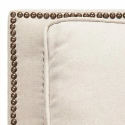 Karsen Club Chair W/ Brass Nail Heads - Safavieh -Living Room Chairs store unnamed file 11215