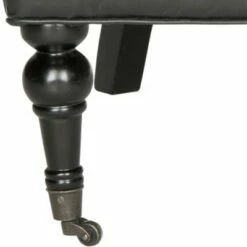 Nicolas Tufted Club Chair - Antique Black - Safavieh -Living Room Chairs store unnamed file 11224