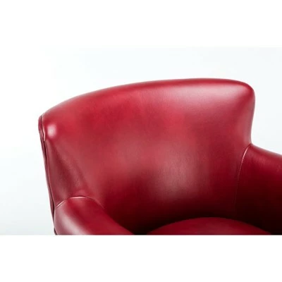 Holly Red Club Chair - Comfort Pointe 8 Holly Red Club Chair - Comfort Pointe - Image 6