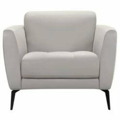 Armen Living Hope Contemporary Chair Dove Gray