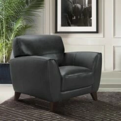Armen Living Jedd Contemporary Chair Black -Living Room Chairs store unnamed file 11266