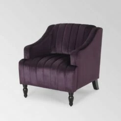 Carleson Glam Velvet Club Chair - Christopher Knight Home Red 18 Carleson Glam Velvet Club Chair - Christopher Knight Home Red -Living Room Chairs store unnamed file 11279