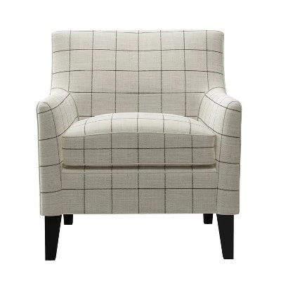 Willard Armchair Woven - Handy Living Checkered Black 9 Willard Armchair Woven - Handy Living Checkered Black - Image 7