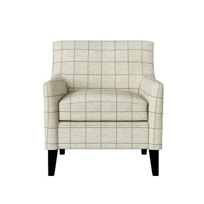 Willard Armchair Woven - Handy Living Checkered Black 11 Willard Armchair Woven - Handy Living Checkered Black - Image 9