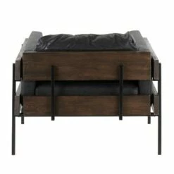 Kari Accent Chair - LumiSource Brown/cream -Living Room Chairs store unnamed file 11308