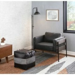 Kari Accent Chair - LumiSource Brown/cream -Living Room Chairs store unnamed file 11312