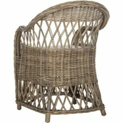 Inez Wicker Club Chair - Safavieh -Living Room Chairs store unnamed file 11347