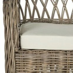 Inez Wicker Club Chair - Safavieh -Living Room Chairs store unnamed file 11348