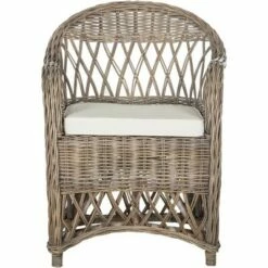 Inez Wicker Club Chair - Safavieh -Living Room Chairs store unnamed file 11350