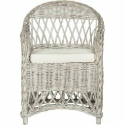 Inez Wicker Club Chair - Safavieh -Living Room Chairs store unnamed file 11351