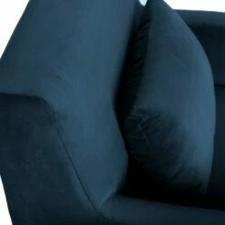 Oliver Modern Accent Chair - Armen Living Blue Velvet -Living Room Chairs store unnamed file 11358