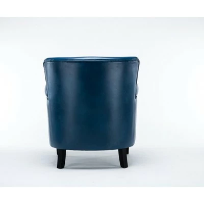 Holly Navy Blue Club Chair - Comfort Pointe 7 Holly Navy Blue Club Chair - Comfort Pointe - Image 5