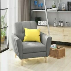 Treston Mid Century Club Chair - Christopher Knight Home Blue -Living Room Chairs store unnamed file 11384