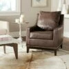Colton Club Chair - Antique Brown - Safavieh -Living Room Chairs store unnamed file 11404