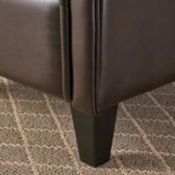 Veronica Tufted Club Chair Brown - Christopher Knight Home -Living Room Chairs store unnamed file 11412