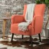 Kolin Tufted Club Chair Dark Salmon - Christopher Knight Home -Living Room Chairs store unnamed file 11449