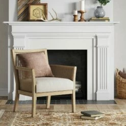 Living Room Chairs store 11 Laconia Caned Accent Chair Beige - Threshold™