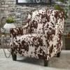 Elysabeth Studded New Velvet Club Chair - Brown - Christopher Knight Home -Living Room Chairs store unnamed file 11461