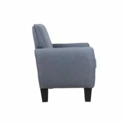 Simple Relax Linen Accent Armchair in Dark Gray -Living Room Chairs store unnamed file 11481