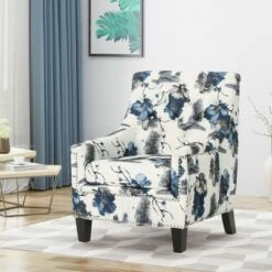 Jaclyn Tufted Club Chair Print - Christopher Knight Home