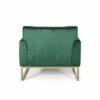 Claremont Modern Velvet Armchair - Christopher Knight Home Navy Blue -Living Room Chairs store unnamed file 1153