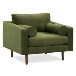 Florence Mid-Century Modern Velvet Lounge Chair - Poly & Bark Concrete Velvet 18 Florence Mid-Century Modern Velvet Lounge Chair - Poly & Bark Concrete Velvet -Living Room Chairs store unnamed file 11541