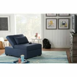 Twin Wales Convertible Sofa Bed - Powell Company Gray -Living Room Chairs store unnamed file 11589
