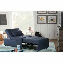Twin Wales Convertible Sofa Bed - Powell Company Gray -Living Room Chairs store unnamed file 11591
